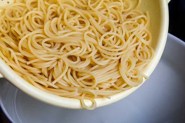 Drain the Spaghetti... spaghetti
