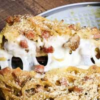 Italian Baked Spaghetti Wheel baked spaghetti