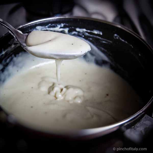 Beachamel Sauce Is Done Beachamel Sauce