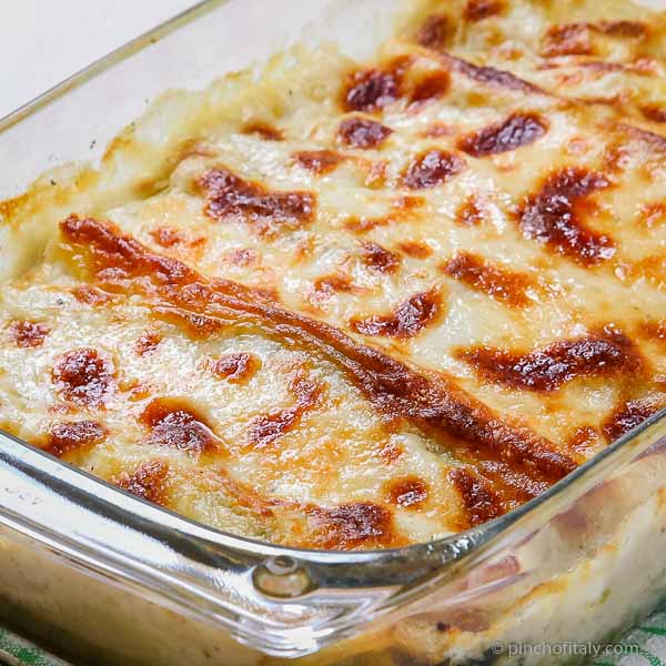 Cannelloni Spinach & Ricotta Cheese Baked Cannelloni