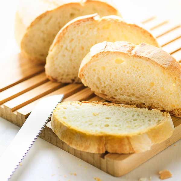 Slices Of Italian Country Style Bread... Italian Bread