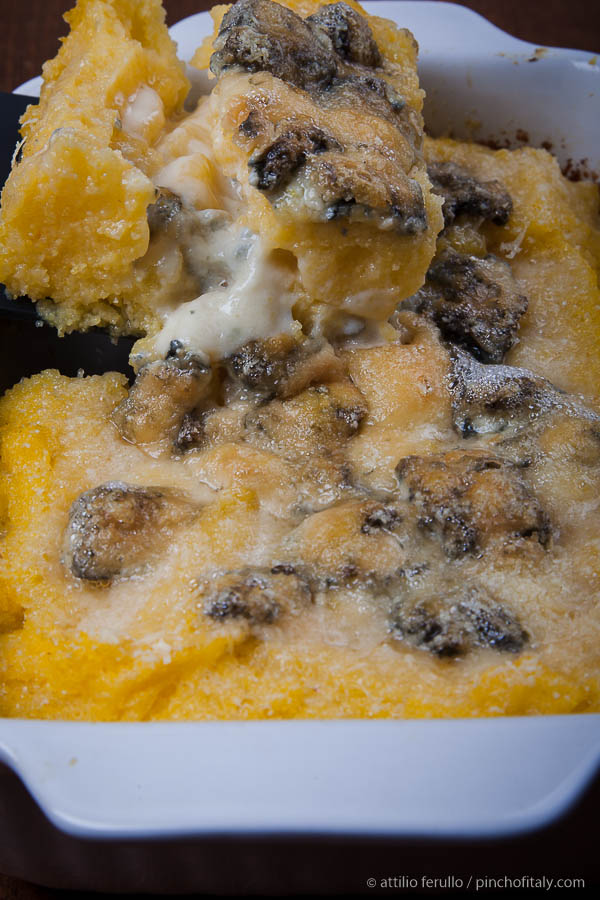 Polenta Lasagna Close-Up