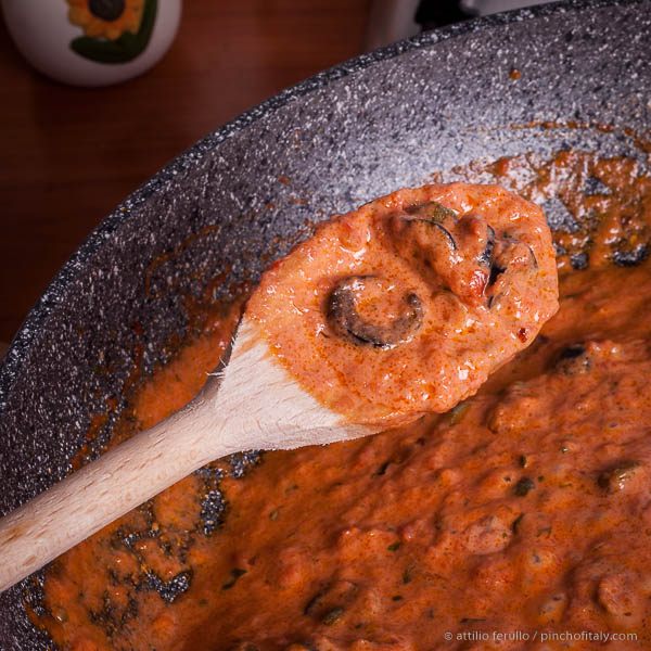 Cook For Another 2 Minutes Over Low Heat... Puttanesca Sauce