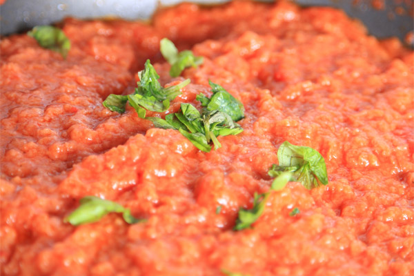Mushed Bread and Tomatoes Soup